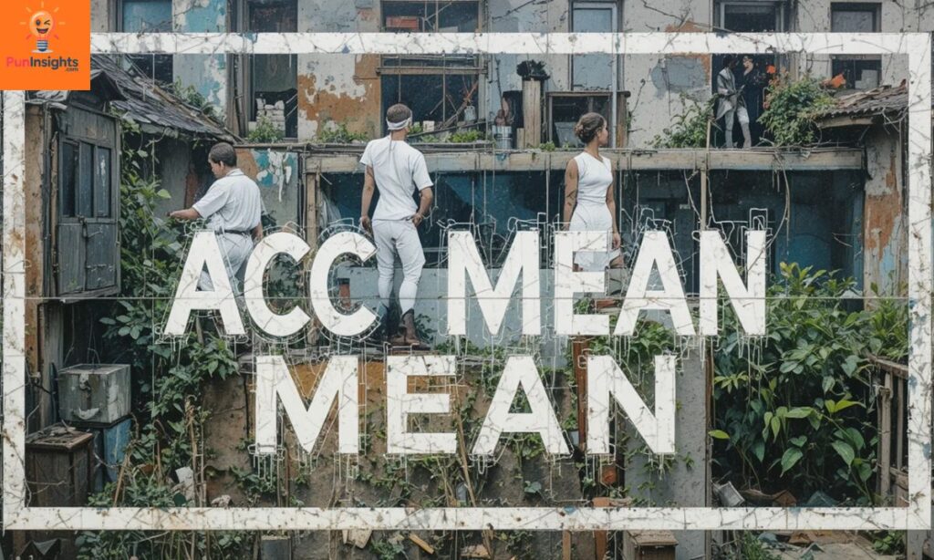 ACC Meaning as Account in Text Messages