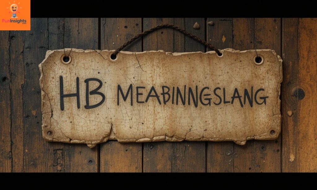 Different Meanings of HB in Other Fields