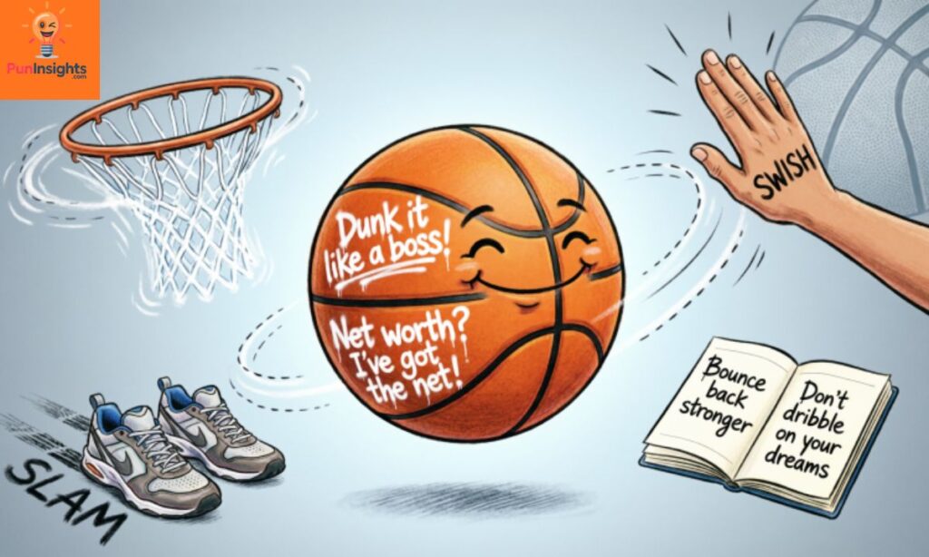 Funny Basketball Puns Captions