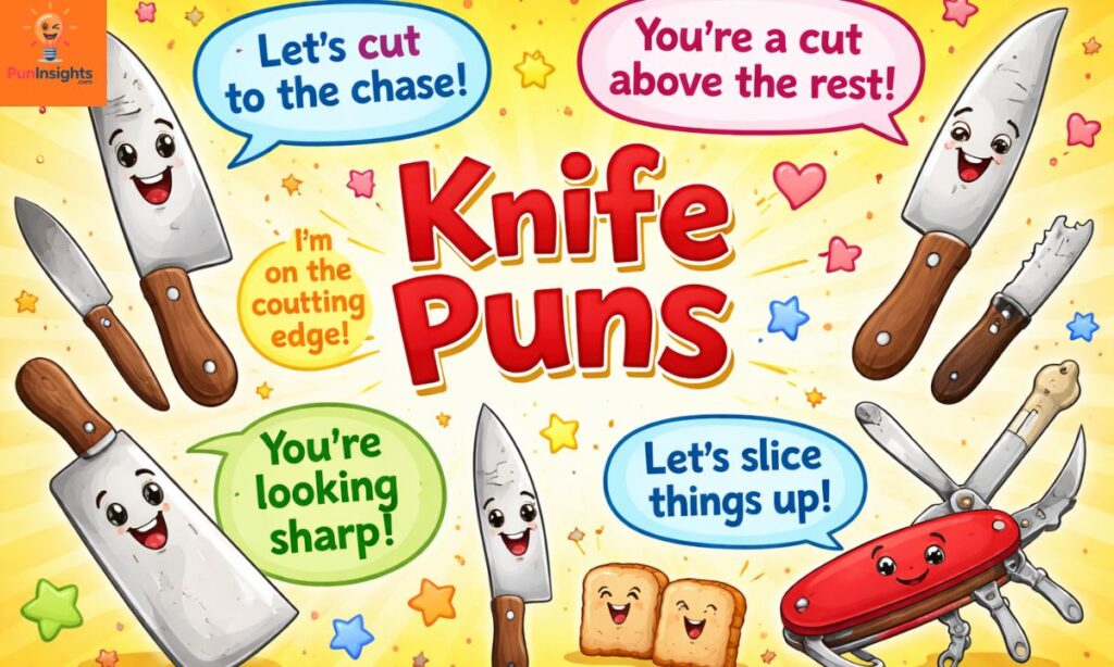 Knife Puns One Liners