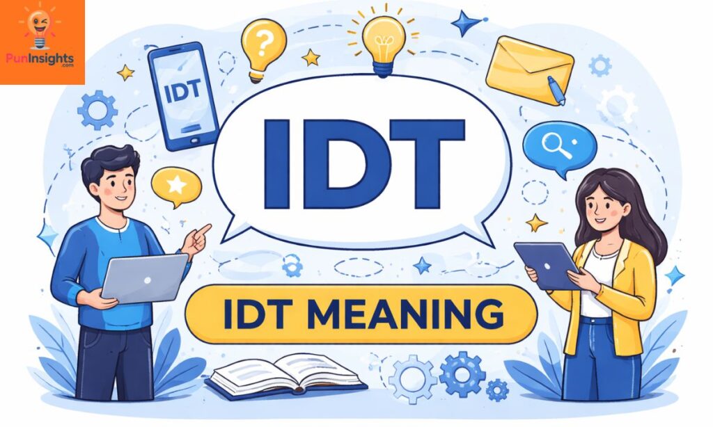 Meaning & Definition of IDT