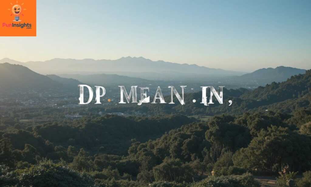 What Does DP Mean in a Text