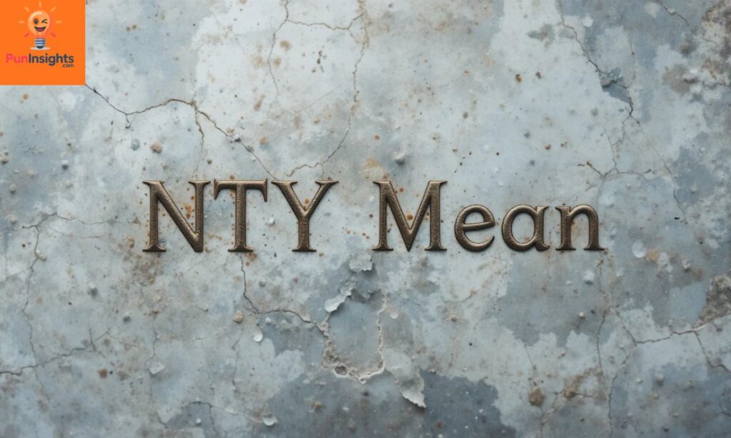 Why People Use NTY Instead of Writing No Thank You