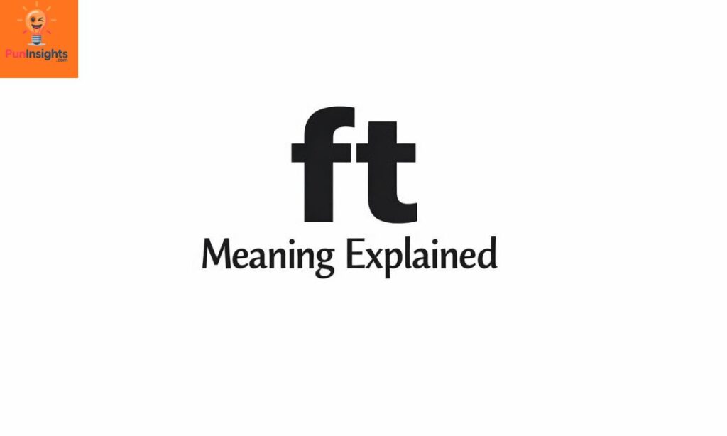 ft Meaning in Relationship