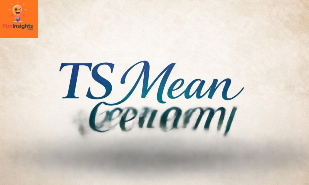 Common Meanings of TS in Texting