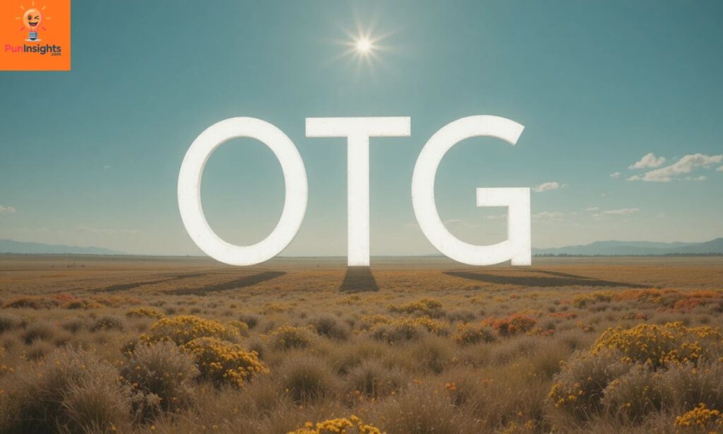 What Does OTG Mean in Text & Chat?