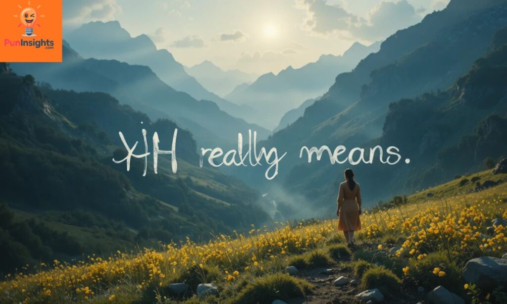 The Core Meaning of YH in Text