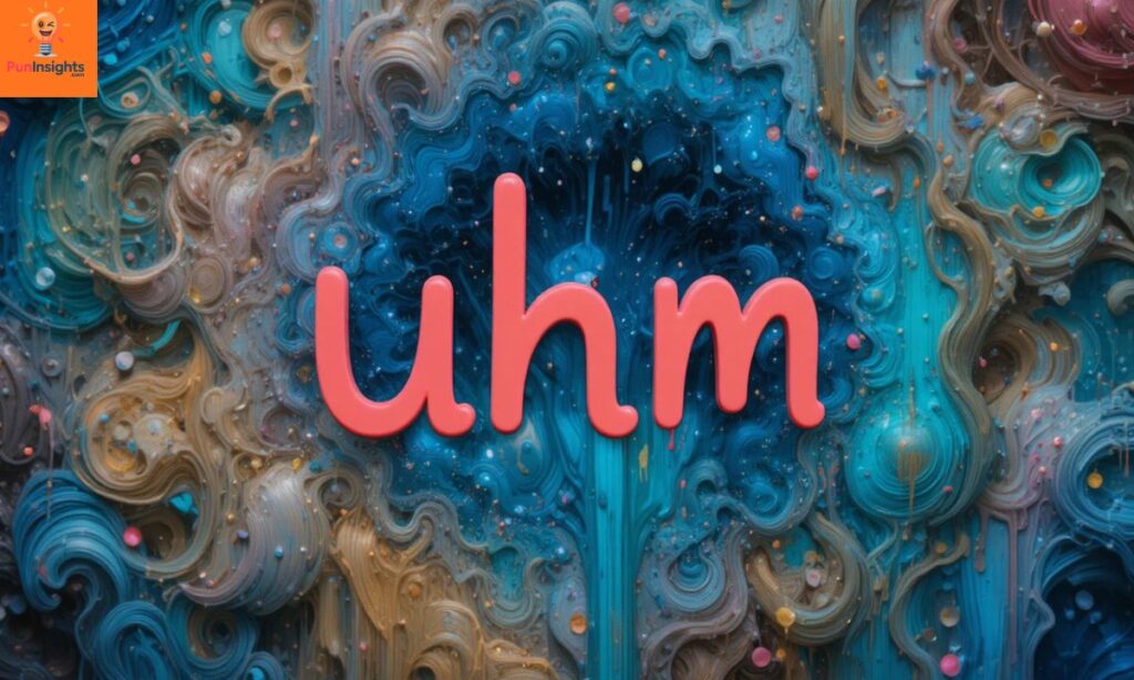 Uhm Meaning in Text