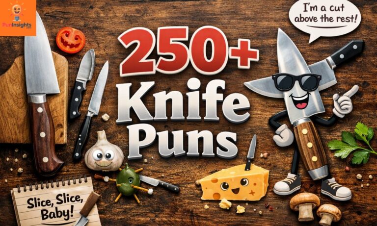 250+ Knife Puns