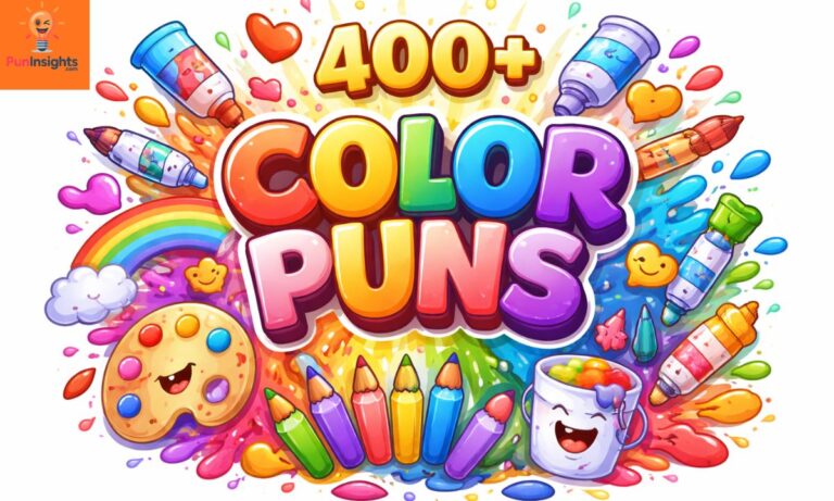 400+ Color Puns