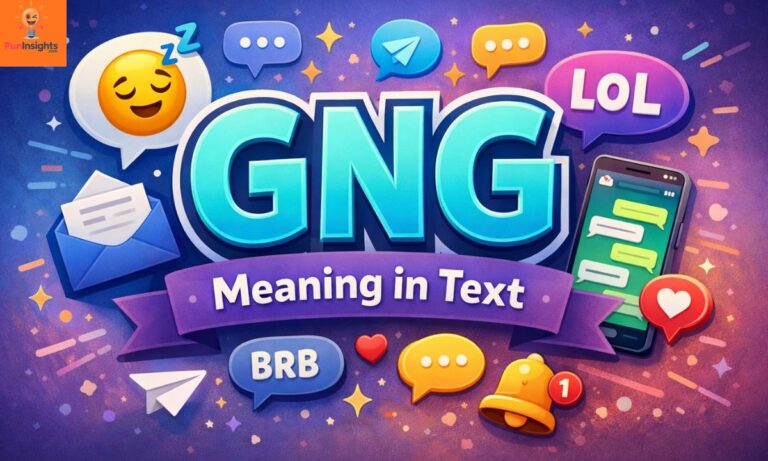GNG Meaning in Text