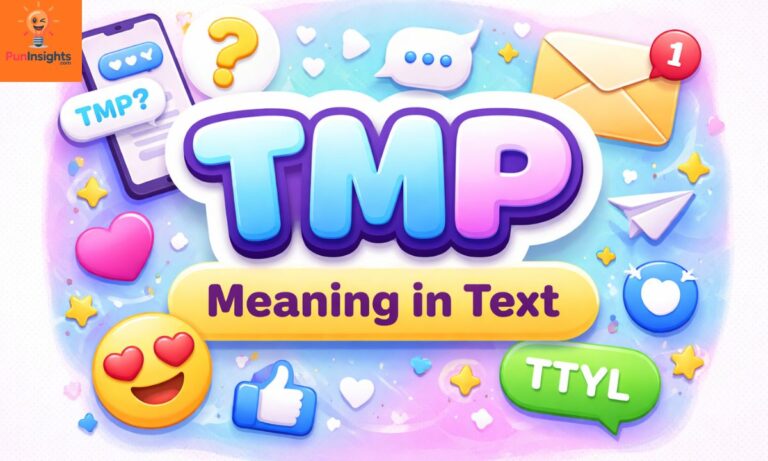 TMP Meaning in Text