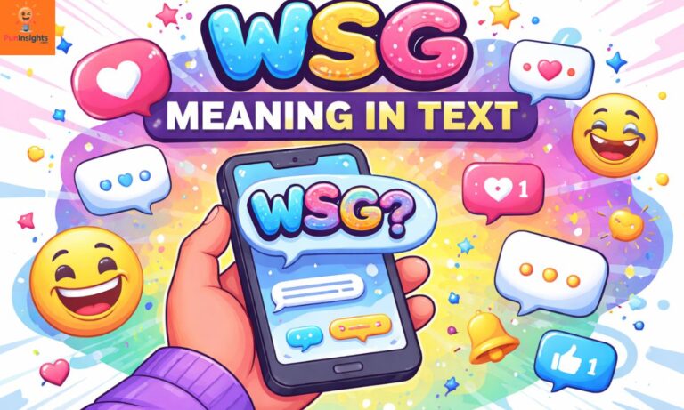 WSG Meaning in Text