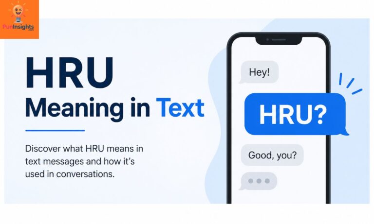 HRU Meaning in Text