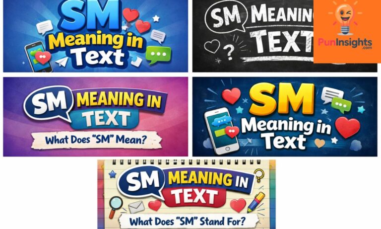 SM Meaning in Text