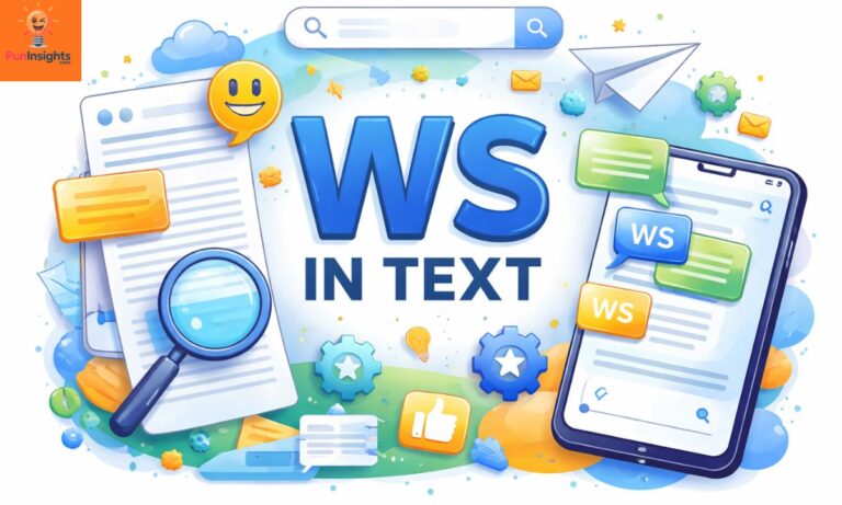 WS in Text