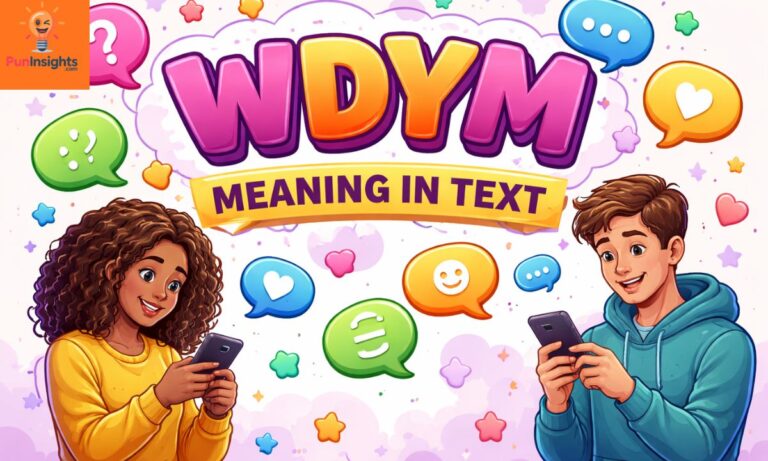 WDYM Meaning in Text